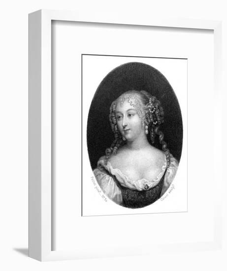 Marie de Fontanges-null-Framed Art Print