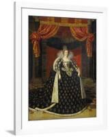 Marie de Medici, c.1610-Frans II Pourbus-Framed Giclee Print