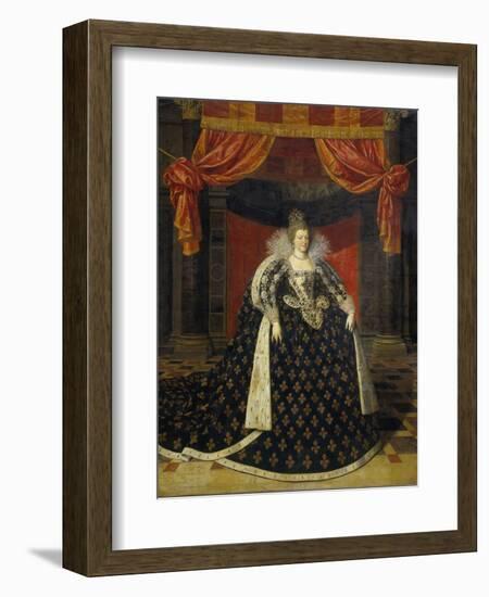 Marie de Medici, c.1610-Frans II Pourbus-Framed Giclee Print