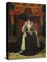 Marie De Medicis, Consort of Henry IV, King of France-Frans Pourbus II-Stretched Canvas