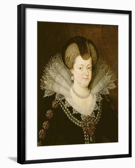 Marie De Medicis, Queen of France-Frans Pourbus The Younger-Framed Giclee Print