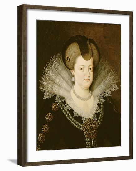 Marie De Medicis, Queen of France-Frans Pourbus The Younger-Framed Giclee Print