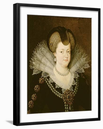 Marie De Medicis, Queen of France-Frans Pourbus The Younger-Framed Giclee Print