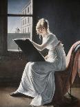 Young Woman Drawing, c.1801-Marie Denise Villers-Framed Giclee Print