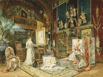The Studio of Sarah Bernhard, 1885-Marie Desire Bourgoin-Stretched Canvas