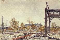 Les travaux du Marché du Temple, Paris (IIIème arr.), 1901-Marie-Désirée Bourgoin-Giclee Print