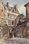 La cour de Rouen (ou de Rohan) et une partie de l'enceinte du XIIIème siècle, Paris-Marie-Désirée Bourgoin-Giclee Print