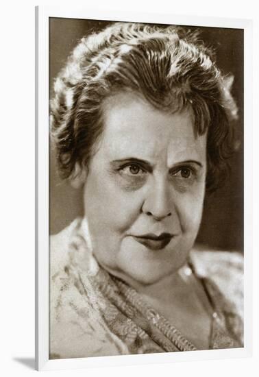 Marie Dressler, Canadian Actress, 1933-null-Framed Giclee Print