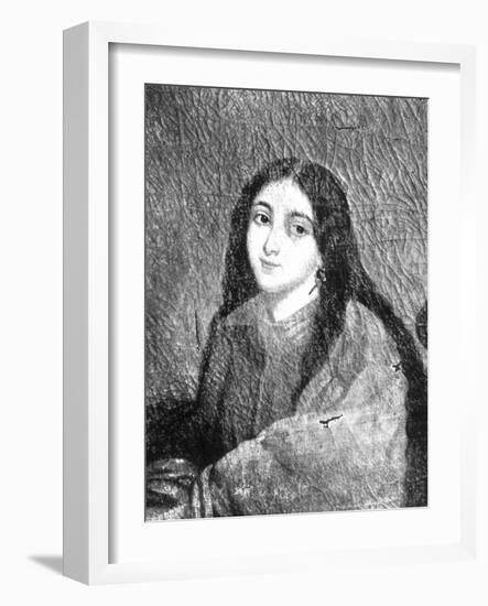 Marie Duplessis (1824-1847)-Vincent Vidal-Framed Giclee Print