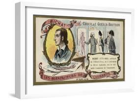 Marie Francois Xavier Bichat, French Physiologist and Anatomist-null-Framed Giclee Print