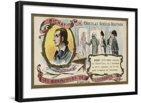 Marie Francois Xavier Bichat, French Physiologist and Anatomist-null-Framed Giclee Print