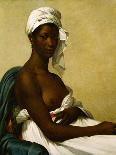 Portrait of a Black Woman, 1800-Marie Guilhelmine Benoist-Framed Giclee Print