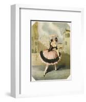 Marie Guy Stephan Ballet Dancer, in 'Las Boleras De Cadiz'-null-Framed Art Print