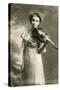 Marie Hall, English Violinist, C1903-null-Stretched Canvas