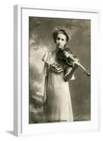 Marie Hall, English Violinist, C1903-null-Framed Giclee Print