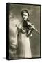 Marie Hall, English Violinist, C1903-null-Framed Stretched Canvas