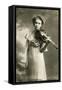 Marie Hall, English Violinist, C1903-null-Framed Stretched Canvas