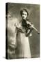 Marie Hall, English Violinist, C1903-null-Stretched Canvas
