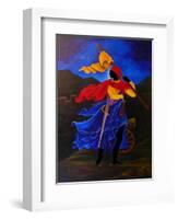 Marie Jeanne Lamartiniere, 2012 (acrylic on canvas)-Patricia Brintle-Framed Giclee Print