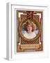 Marie Jose of Belgium, Stamp-null-Framed Art Print