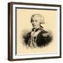 Marie Joseph Paul Yves Roch Gilbert Du Motier (1757-1834) Marquis De Lafayette-null-Framed Giclee Print