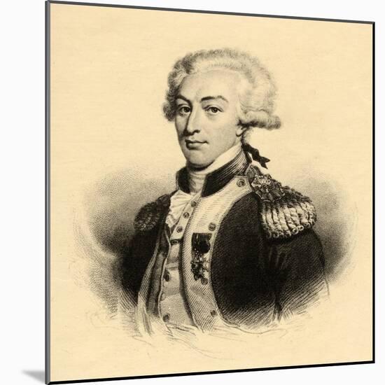 Marie Joseph Paul Yves Roch Gilbert Du Motier (1757-1834) Marquis De Lafayette-null-Mounted Giclee Print