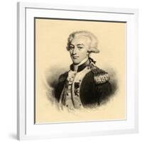 Marie Joseph Paul Yves Roch Gilbert Du Motier (1757-1834) Marquis De Lafayette-null-Framed Giclee Print