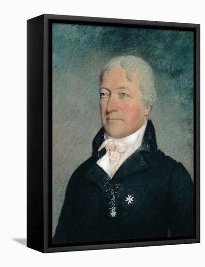 Marie Joseph Paul Yves Roch Gilbert Motier (1757-1834) Marquis De Lafayette-James Sharples-Framed Stretched Canvas