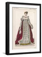 Marie Josephe Rose Tascher French Empress in Imperial Costume-null-Framed Art Print