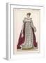 Marie Josephe Rose Tascher French Empress in Imperial Costume-null-Framed Art Print