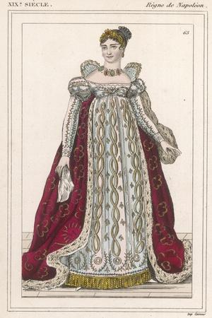 'Marie Josephe Rose Tascher French Empress in Imperial Costume' Poster ...