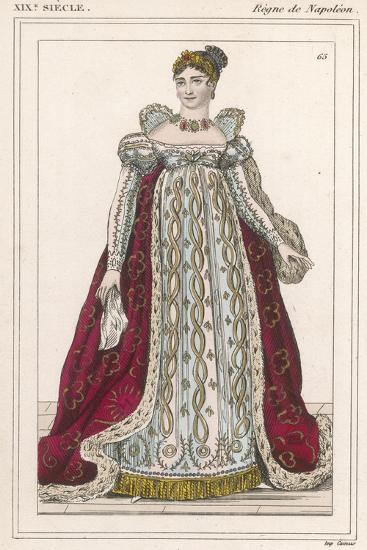 'Marie Josephe Rose Tascher French Empress in Imperial Costume' Poster ...