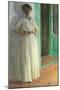 Marie Kroyer - Full Length Portrait - Evening with Lamplight on the Terrace-Peter Severin Kroyer-Mounted Giclee Print