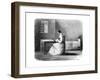 Marie Lafarge in Prison-null-Framed Giclee Print