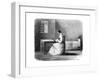 Marie Lafarge in Prison-null-Framed Giclee Print