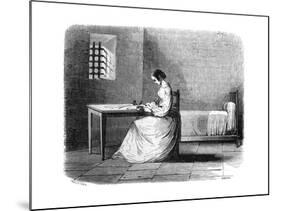 Marie Lafarge in Prison-null-Mounted Giclee Print