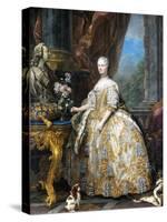 Marie Leszczinska, Queen of France-Charles Van Loo-Stretched Canvas