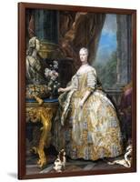 Marie Leszczinska, Queen of France-Charles Van Loo-Framed Giclee Print