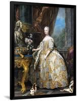 Marie Leszczinska, Queen of France-Charles Van Loo-Framed Giclee Print