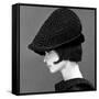 Marie Lise Gres in a Persian Lamb Hat, Summer 1964-John French-Framed Stretched Canvas