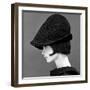 Marie Lise Gres in a Persian Lamb Hat, Summer 1964-John French-Framed Premium Giclee Print