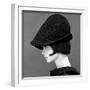 Marie Lise Gres in a Persian Lamb Hat, Summer 1964-John French-Framed Premium Giclee Print