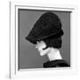 Marie Lise Gres in a Persian Lamb Hat, Summer 1964-John French-Framed Giclee Print