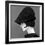 Marie Lise Gres in a Persian Lamb Hat, Summer 1964-John French-Framed Giclee Print