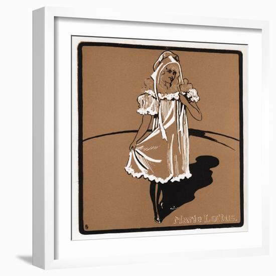 Marie Loftus (1857-194), Scottish Music Hall Star, Late 19th Century-null-Framed Giclee Print