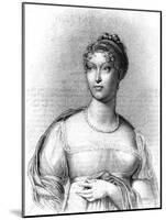 Marie Louise, Duchess of Parma, Second Wife of Napoleon Bonaparte, 1815-T Blood-Mounted Giclee Print