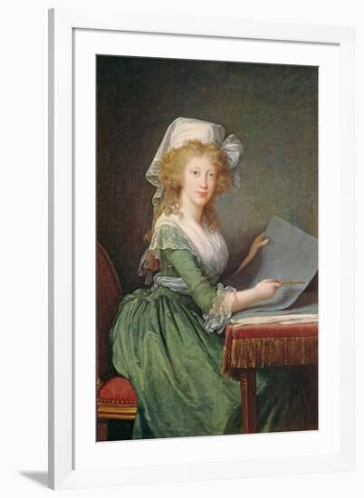Marie-Louise of Bourbon-Sicily (1773-1802) 1790-Elisabeth Louise Vigee-LeBrun-Framed Giclee Print
