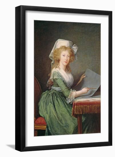 Marie-Louise of Bourbon-Sicily (1773-1802) 1790-Elisabeth Louise Vigee-LeBrun-Framed Giclee Print