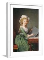 Marie-Louise of Bourbon-Sicily (1773-1802) 1790-Elisabeth Louise Vigee-LeBrun-Framed Giclee Print