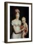 Marie-Louise of Habsbourg-Lorraine and the King of Rome-Francois Gerard-Framed Giclee Print
